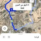 للبيع ارض سكنية على شارعين في الجموم ( مركز الريان )