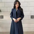 بليزر قماش كريب لمعه كحلي مقاس 56