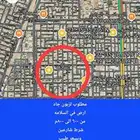 مطلوب ارض سكنيه في السلامه شارعين فقط