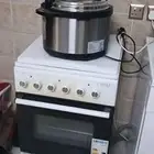 غاز كهرباء و طنجرة ضغط كهرباء