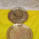 كفتين ميزان نحاس قديمه صناعة اوروبيه