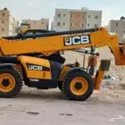 يوجد لدينا رافعات شوكيه وجي سي بي وكرينات وببكات للايجار