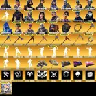 حساب فورت نايت أيكونك شيطون جميع حزم التوتيش