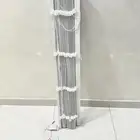 ستارة خشب سحاب فانيشين بيضاء من ساكو ابيض