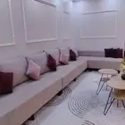 لبيع مجلسين وحد حرف L ووحد كبير