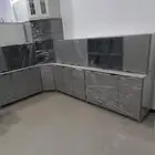 مطابخ جديده جاهزه تتوفر جميع الألوان رخام جلكسي ب2800 شامل ا