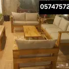 جلسات خشب خارجية حدائق