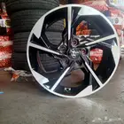 جنوط هونداي مقاس 17 اصلي ملمع ومجدد تركب كياء 5مسمار