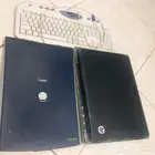 طابعه إسكنر مع key bord ماركة hp وماركة canon
