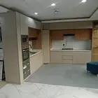 مطابخ صاج رش دبل مفصلات ايطالي رفوف اربعه ملئ