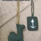 ميداليات و دمى كروشيه   يوجد صناعة على حسب الطلب