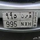 لوحة سيارة ميزة للبيع
