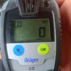 هذا يشبه كاشف غاز Dr ger CO   والذي يقيس مستويات أول أكسيد ا