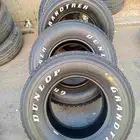 كفرات دنلوب مستعمل نضيف كرت مقاسها 275 70 16