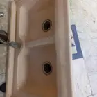 مجلي مطبخ رخام صناعي