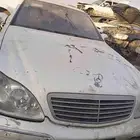 يوجد قطع غيار مرسيدس فياجره مديل 2000حجمS600 مكينه V12سرندل