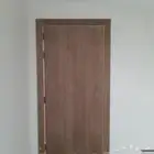 أبواب خشب سحاب مخفي تصميم حديث