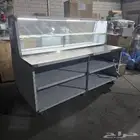 طاوله عرض استيل اصلي معزوله بعازل حراره يوجد معها لمبه ضوء