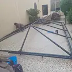 حداد باب خشب مايا المنيم
