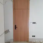 ابو ب خشب وديكور سحاب مخفي