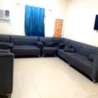 كنب متصل حرف U خالي من العيوب تم تنزيل السعر لسرعة البيع