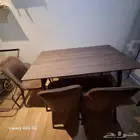 طاولة طعام 4 كراسي