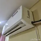 تكييف سبلت شبه جديد 900 ريال اخر شي زائد وحده خارجيه فقط 40