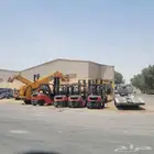 إيجار فوركلفت بجميع الاحجام