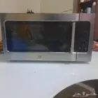 ميكرويف مقاس كبير 40 لتر شغال بحاله جيده لون اسود فضى