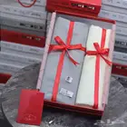 قماش مع شال كشميري ساده