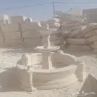 نافوره حجر طبيعي نوافير جميع الاشكال