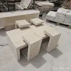 طاولات رخام وكراسي شغل فن وتقان