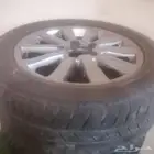 جنوط جيب لكزس اصليه 20 مع الكفرات
