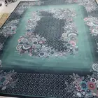 سجادة  تركية اللون أخضر مقاس5في4. سجادة تركي ثنين نص في