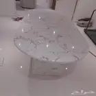 تفاصيل طاولات الطعام من الرخام