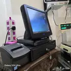 كاشير مستخدم نظيف بضمان مؤسسة اسعارنا تبدا من 1100