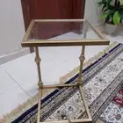 طاولات خدمة زجاج شبه جديد