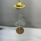 مبخره مع اسم ثري دي من الخشب الفاخر 15 ملي