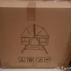 سرير اطفال جديد استعمال خفيف جدا للبيع بالكرتون