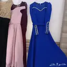 فستان طويل ازرق فستان انيق فساتين فستان سهرة فستان بسيط