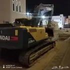 حفار بوكلين جنزير وجي سي بي عرجا