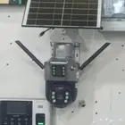 كاميرات طاقه شمسيه 6  6 ميجا بكسل مزدوجة جمله خاص تواصل