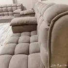 جلسة أرضية قطعتين مع طاولة