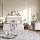 طقم غرفة نوم كلاسيك 8 قطع جديد بان هوم