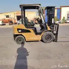 رافعه شوكيه للبيع كاتر بلر 2008 كونتنر إرتفاع 4متر ونصف