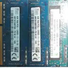 2 قطعة رام لاب توب ddr3 (4GB)
