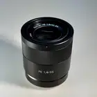 عدسة سوني Sony FE 55mm f. 1.8 ZA