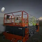 للايجار سيزرلفت مان لفت للايجار رافعات مقصيه 12متر للايجار