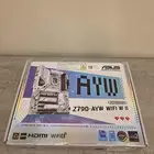 مذربورد Z790 اسوس أبيض بالكامل جديد بكرتونه