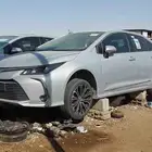 تشليح سيارات مستعملة كورلا يارس 24